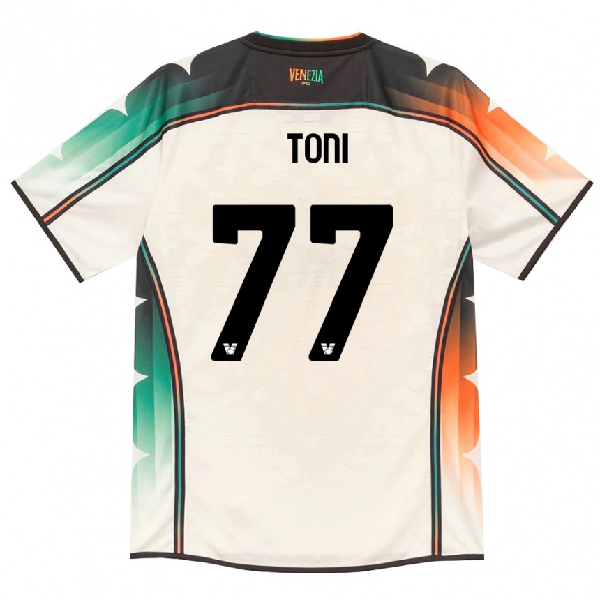 גברים כדורגל Toni Fernández #77 תחרה ישנה כתום ירוק הרחק ג'רזי 2026/27