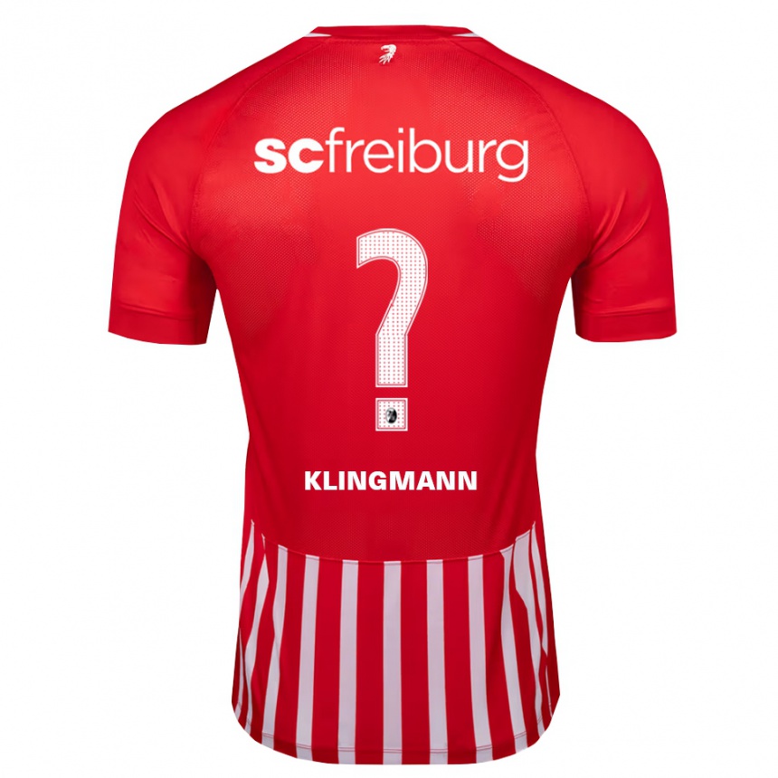 גברים כדורגל Sebastian Klingmann #0 אדום לבן שחור ג'רזי ביתית 2026/27 גברים כדורגל Sebastian Klingmann #0 אדום לבן שחור ג'רזי ביתית 2026/27