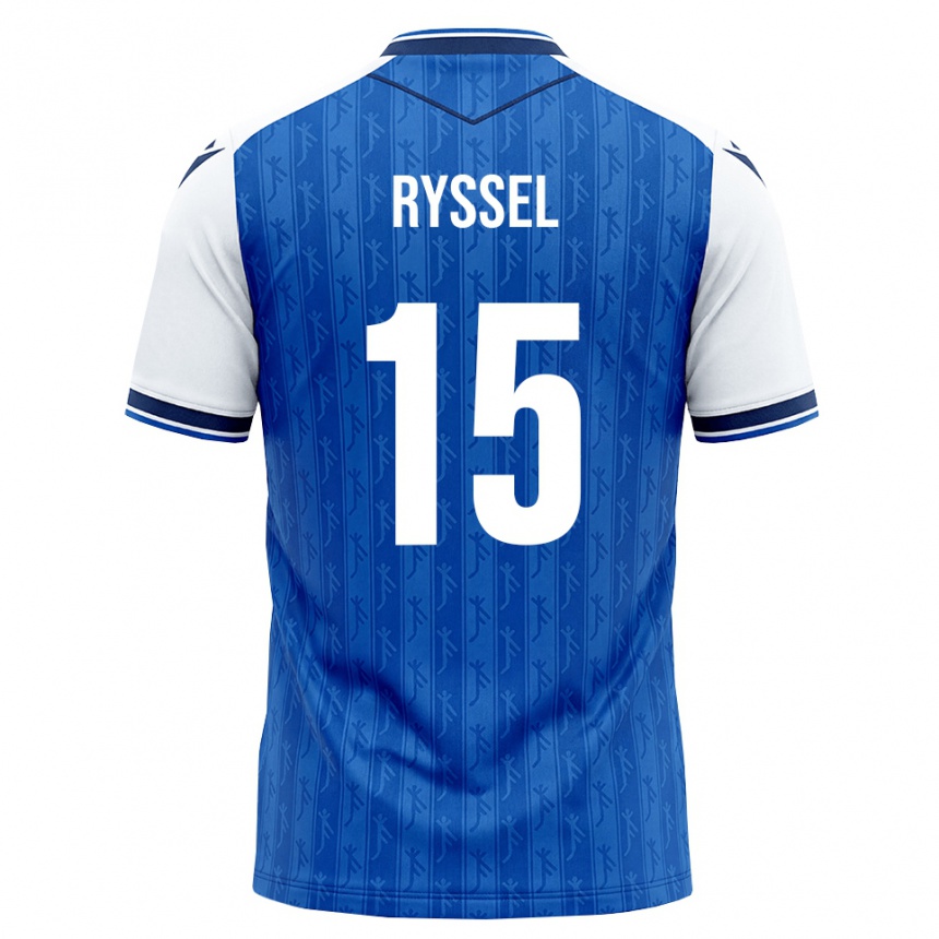 גברים כדורגל Noah Ryssel #15 כחול מלכותי לבן ג'רזי ביתית 2026/27