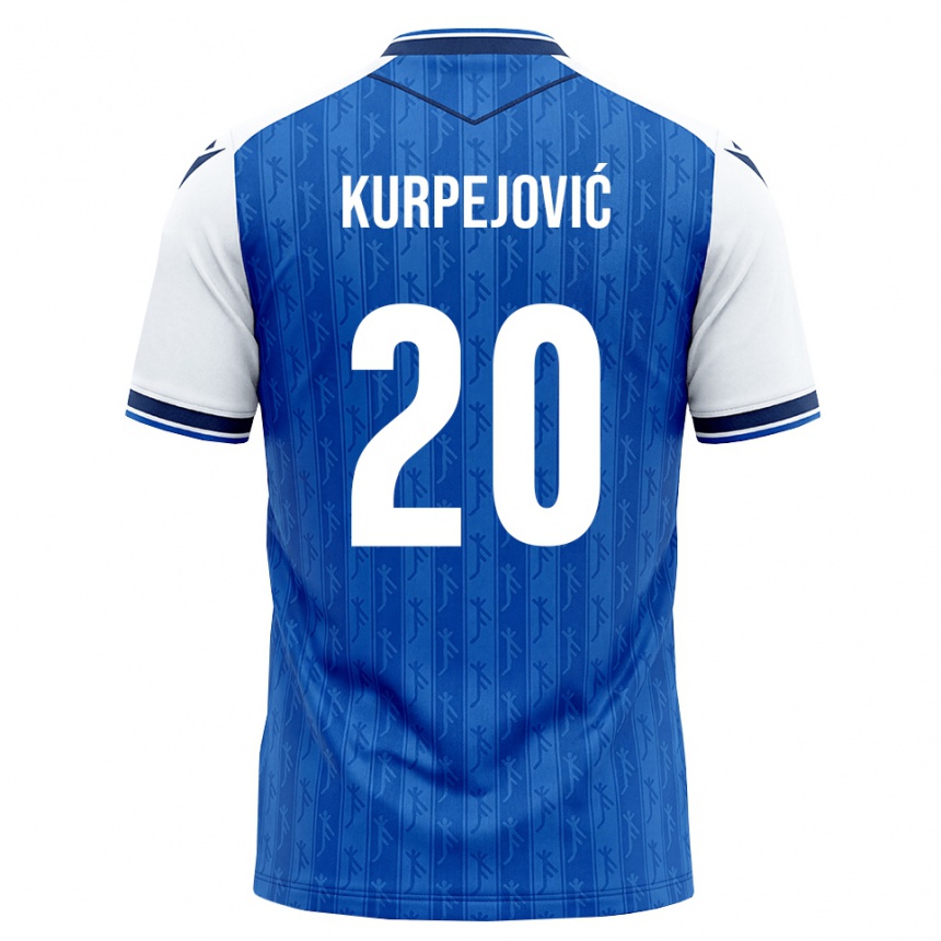 גברים כדורגל Albin Kurpejović #20 כחול מלכותי לבן ג'רזי ביתית 2026/27