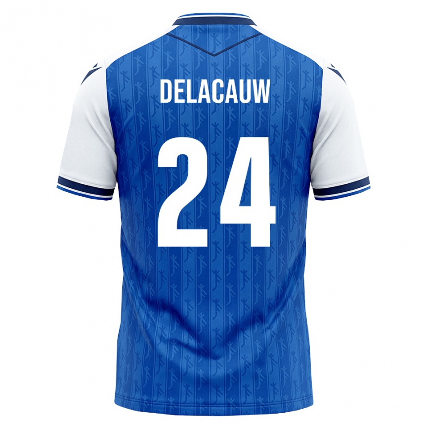 גברים כדורגל Féli Delacauw #24 כחול מלכותי לבן ג'רזי ביתית 2026/27