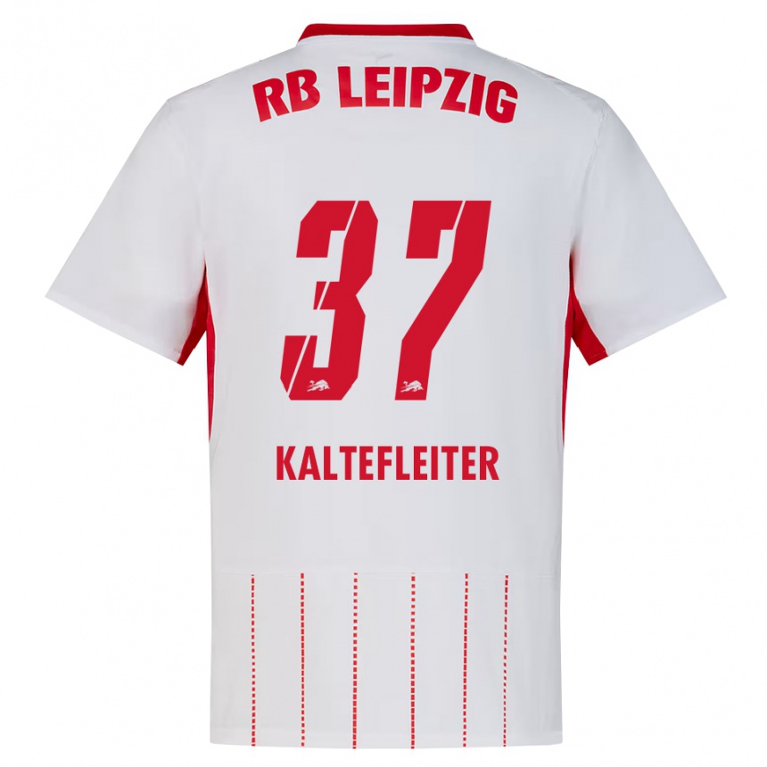 גברים כדורגל Benno Kaltefleiter #37 אדום לבן צהוב ג'רזי ביתית 2026/27