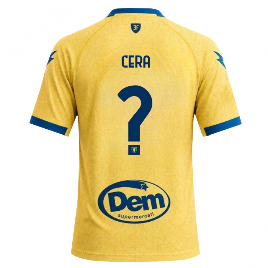 גברים כדורגל Luigi Cera #0 חאקי שחור כחול ג'רזי ביתית 2026/27