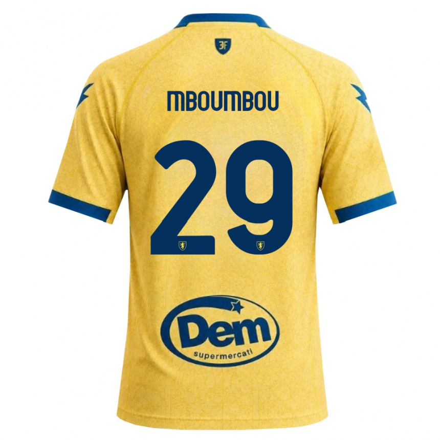 גברים כדורגל Arnaud Mboumbou #29 חאקי שחור כחול ג'רזי ביתית 2026/27 גברים כדורגל Arnaud Mboumbou #29 חאקי שחור כחול ג'רזי ביתית 2026/27