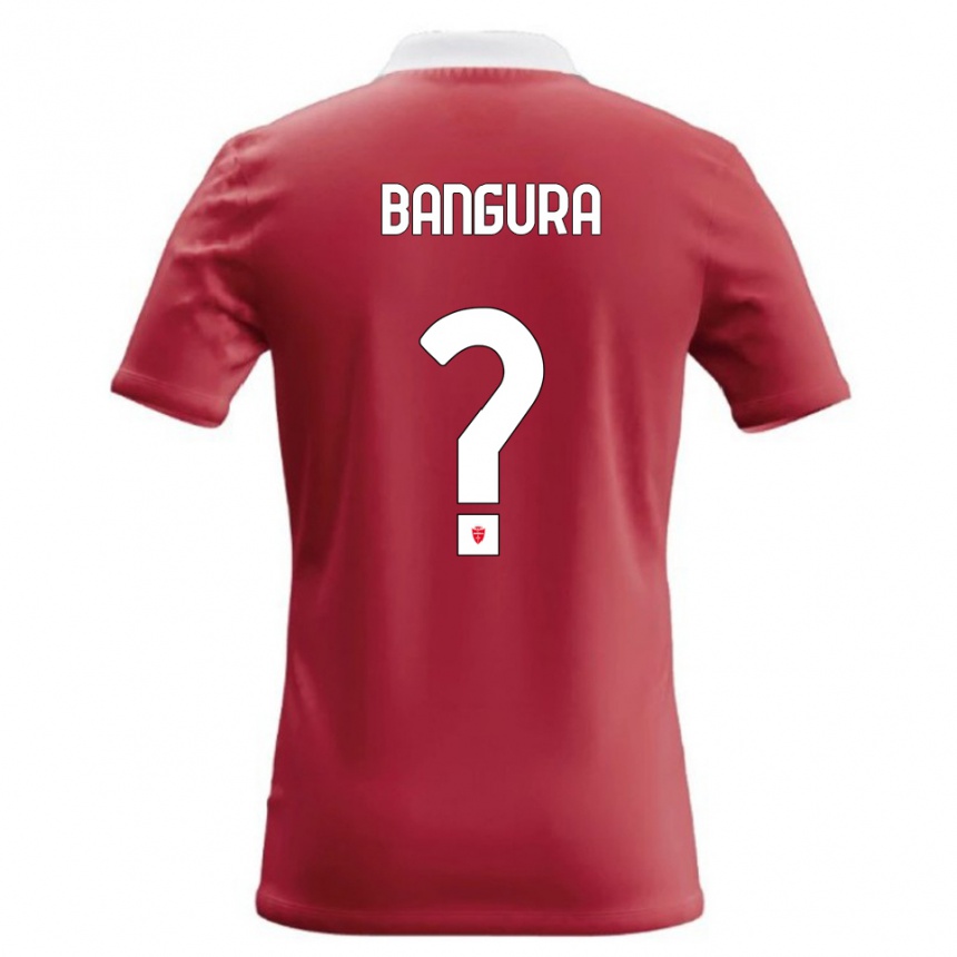 גברים כדורגל Abudlrahim Bangura #0 אדום לבן ג'רזי ביתית 2026/27 גברים כדורגל Abudlrahim Bangura #0 אדום לבן ג'רזי ביתית 2026/27