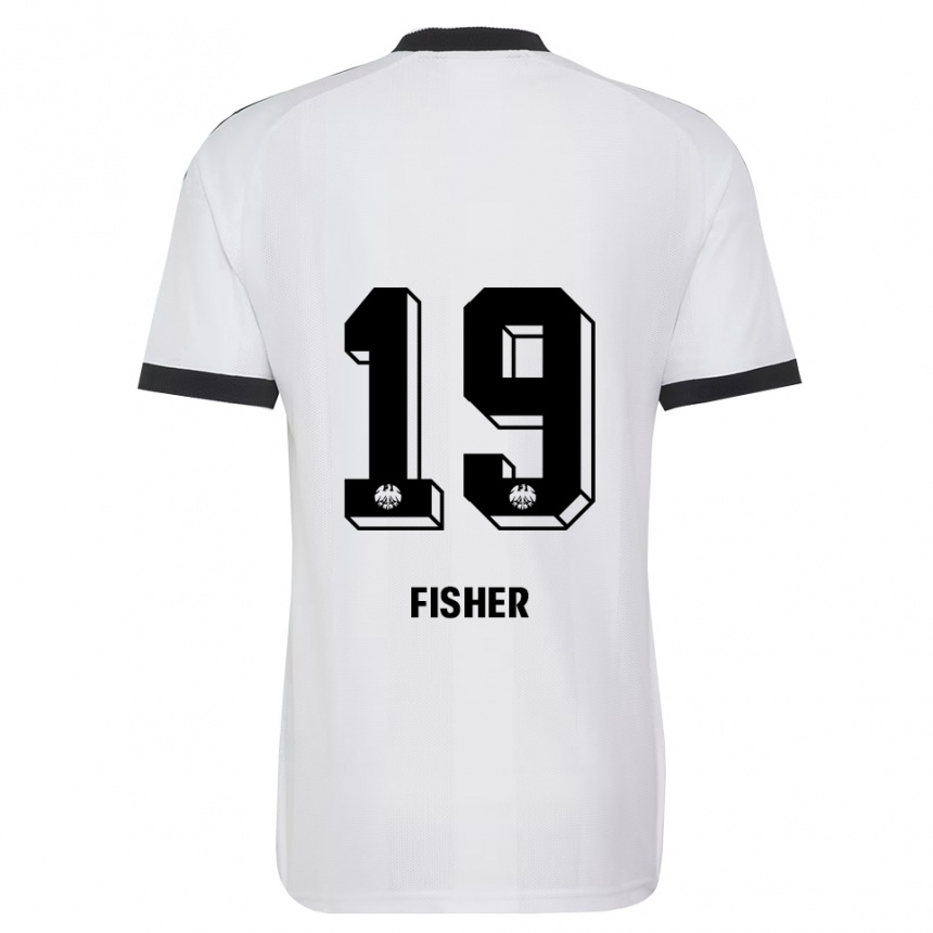 גברים כדורגל בן-לוקה פישר #19 שחור לבן הרחק ג'רזי 2026/27 גברים כדורגל בן-לוקה פישר #19 שחור לבן הרחק ג'רזי 2026/27