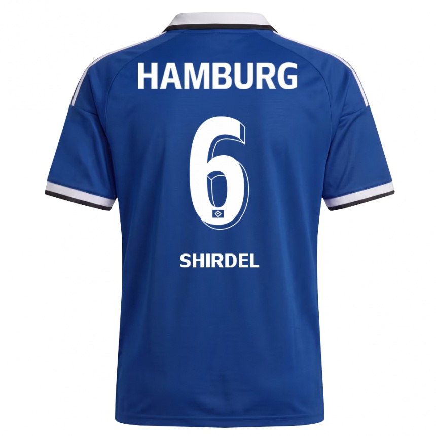 גברים כדורגל Gabriel Shirdel #6 לבן כחול הרחק ג'רזי 2026/27