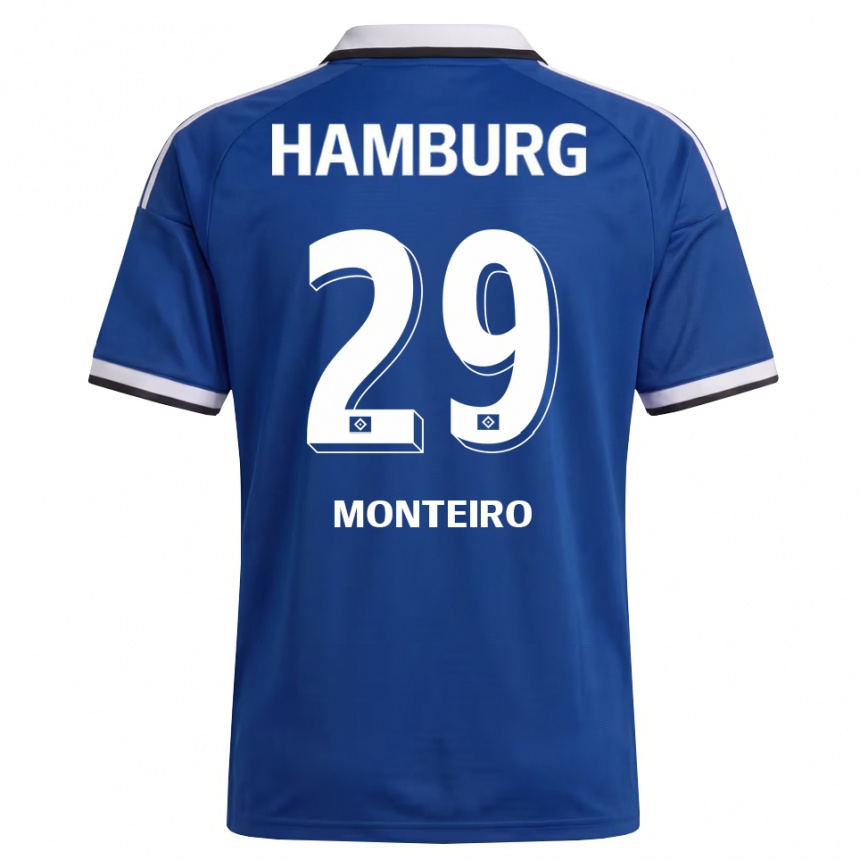 גברים כדורגל Alfa Monteiro #29 לבן כחול הרחק ג'רזי 2026/27