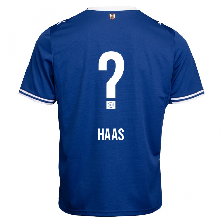 גברים כדורגל Julian Haas #0 כחול מלכותי לבן הרחק ג'רזי 2026/27