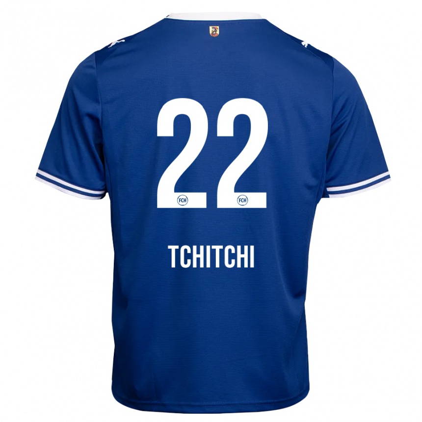 גברים כדורגל Dahrel Tchitchi #22 כחול מלכותי לבן הרחק ג'רזי 2026/27