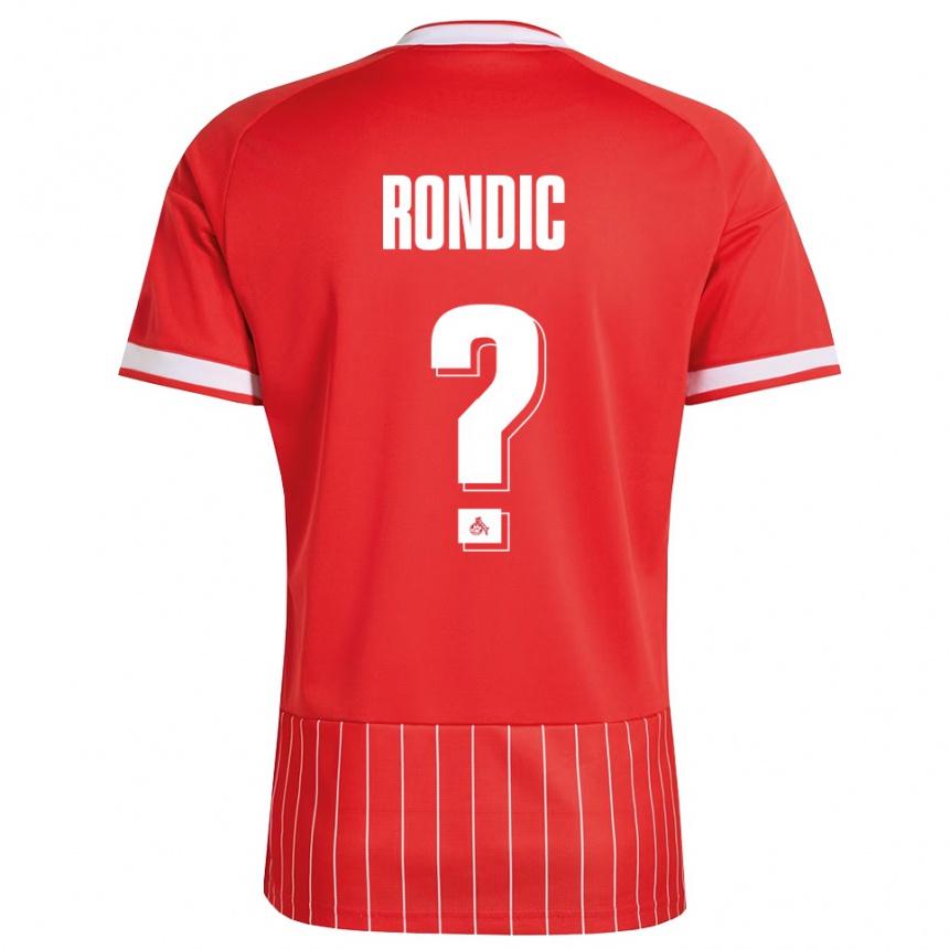 גברים כדורגל Imad Rondic #0 ירוק אדום לבן הרחק ג'רזי 2026/27