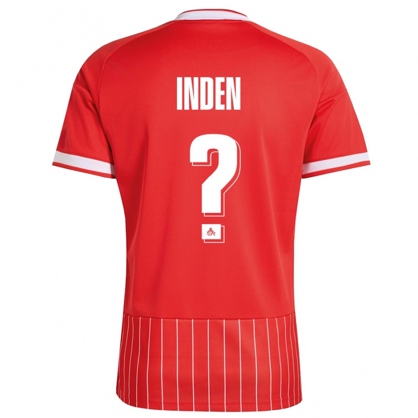 גברים כדורגל Roman Inden #0 ירוק אדום לבן הרחק ג'רזי 2026/27