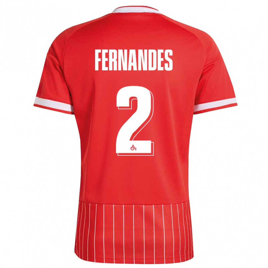 גברים כדורגל Tyron Fernandes #2 ירוק אדום לבן הרחק ג'רזי 2026/27
