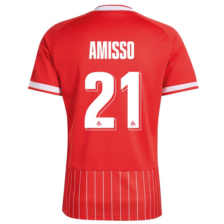 גברים כדורגל Gabriel Amisso #21 ירוק אדום לבן הרחק ג'רזי 2026/27