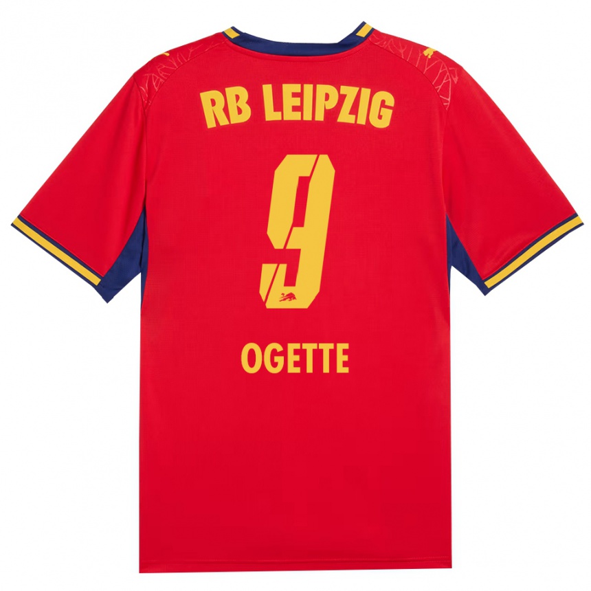 גברים כדורגל Israel Ogette #9 כחול מלכותי צהוב אדום הרחק ג'רזי 2026/27 גברים כדורגל Israel Ogette #9 כחול מלכותי צהוב אדום הרחק ג'רזי 2026/27