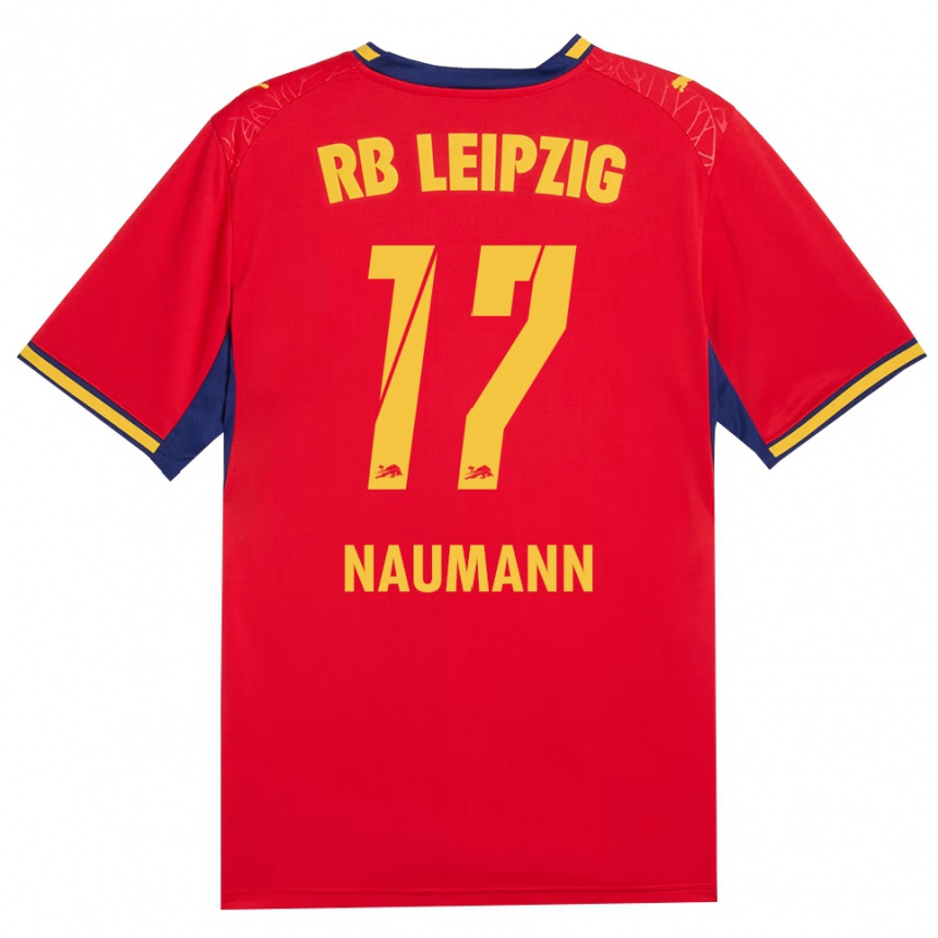 גברים כדורגל Carlos Naumann #17 כחול מלכותי צהוב אדום הרחק ג'רזי 2026/27 גברים כדורגל Carlos Naumann #17 כחול מלכותי צהוב אדום הרחק ג'רזי 2026/27