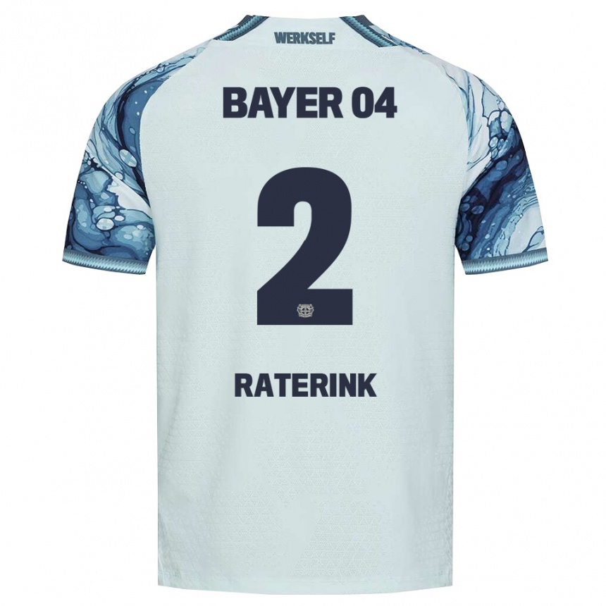 גברים כדורגל Othniël Raterink #2 שחור ירוק כהה הרחק ג'רזי 2026/27