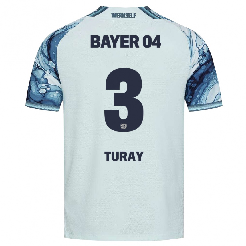 גברים כדורגל Osman Turay #3 שחור ירוק כהה הרחק ג'רזי 2026/27