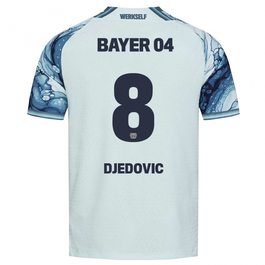 גברים כדורגל Melis Djedovic #8 שחור ירוק כהה הרחק ג'רזי 2026/27