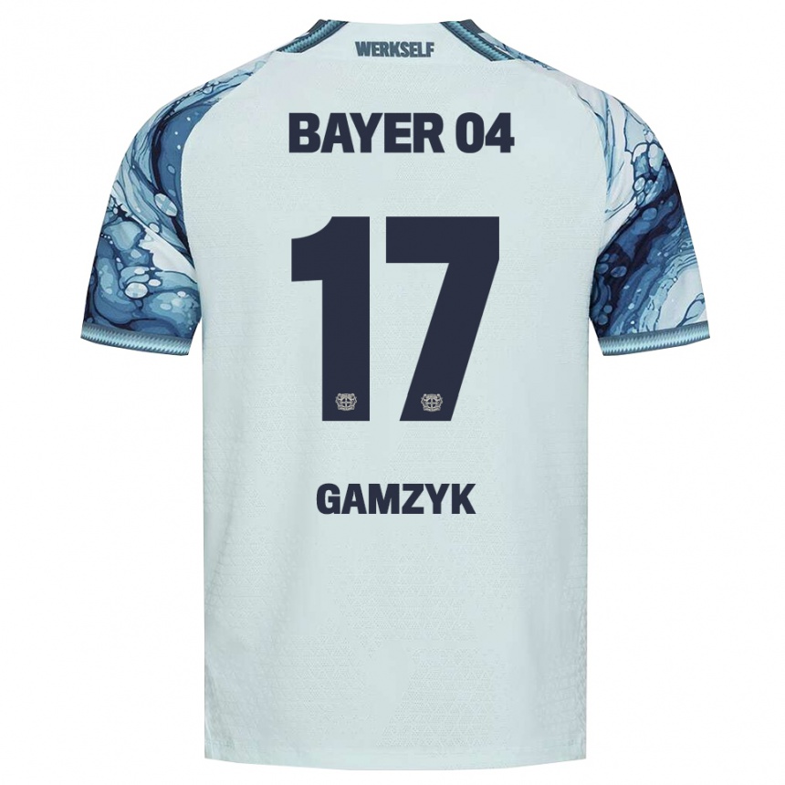 גברים כדורגל Andriy Gamzyk #17 שחור ירוק כהה הרחק ג'רזי 2026/27