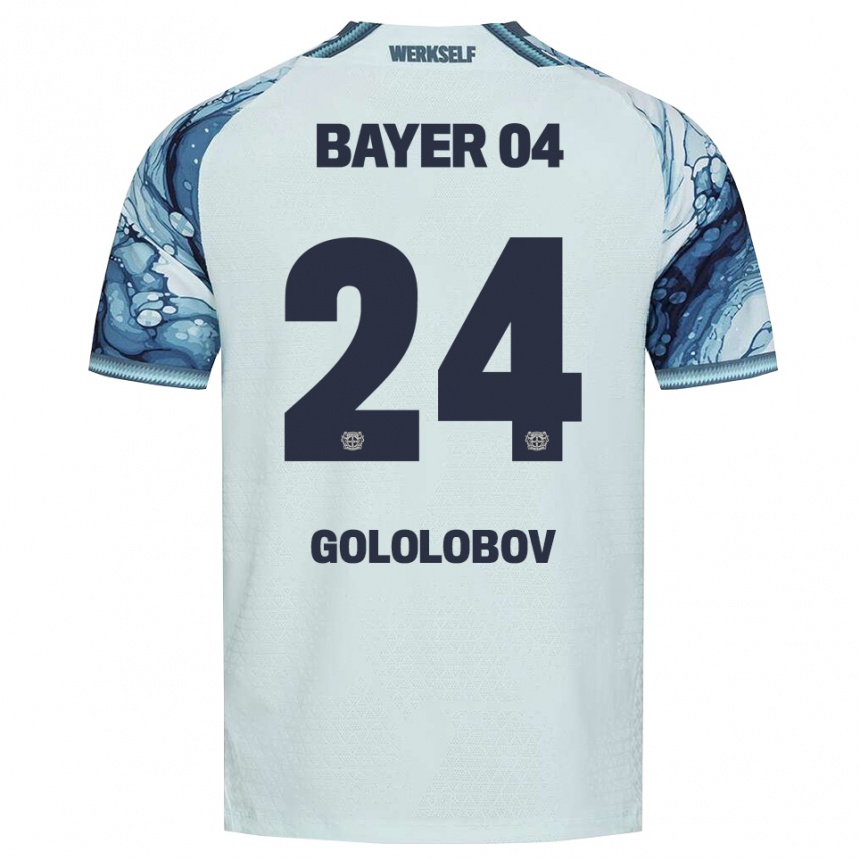 גברים כדורגל Maksym Gololobov #24 שחור ירוק כהה הרחק ג'רזי 2026/27