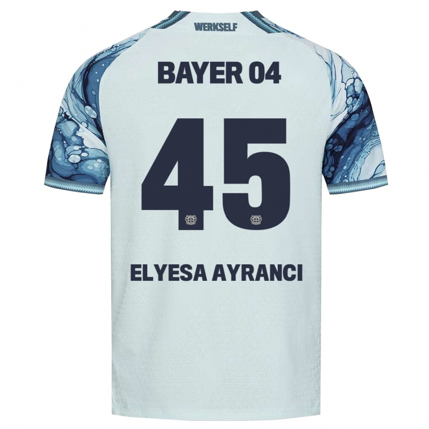 גברים כדורגל Yuşa Elyesa Ayrancı #45 שחור ירוק כהה הרחק ג'רזי 2026/27