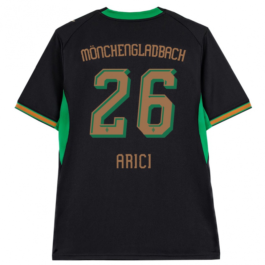 גברים כדורגל Maresa Arici #26 שחור כתום ירוק חום הרחק ג'רזי 2026/27
