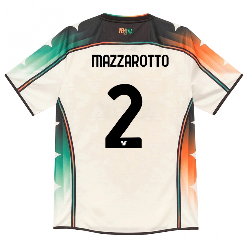 גברים כדורגל Jacopo Mazzarotto #2 תחרה ישנה כתום ירוק הרחק ג'רזי 2026/27