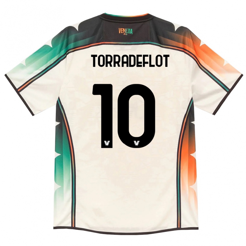 גברים כדורגל Queral Torradeflot #10 תחרה ישנה כתום ירוק הרחק ג'רזי 2026/27