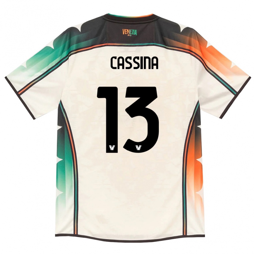 גברים כדורגל Tommaso Cassina #13 תחרה ישנה כתום ירוק הרחק ג'רזי 2026/27