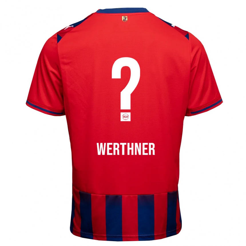 נשים כדורגל Loretta Werthner #0 כחול מלכותי לבן אדום ג'רזי ביתית 2026/27