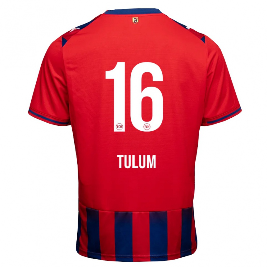 נשים כדורגל Melih Tulum #16 כחול מלכותי לבן אדום ג'רזי ביתית 2026/27 נשים כדורגל Melih Tulum #16 כחול מלכותי לבן אדום ג'רזי ביתית 2026/27