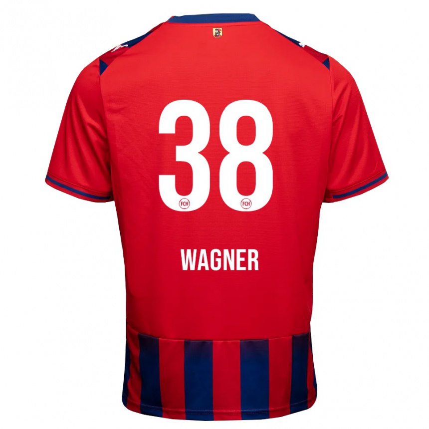 נשים כדורגל Yannik Wagner #38 כחול מלכותי לבן אדום ג'רזי ביתית 2026/27