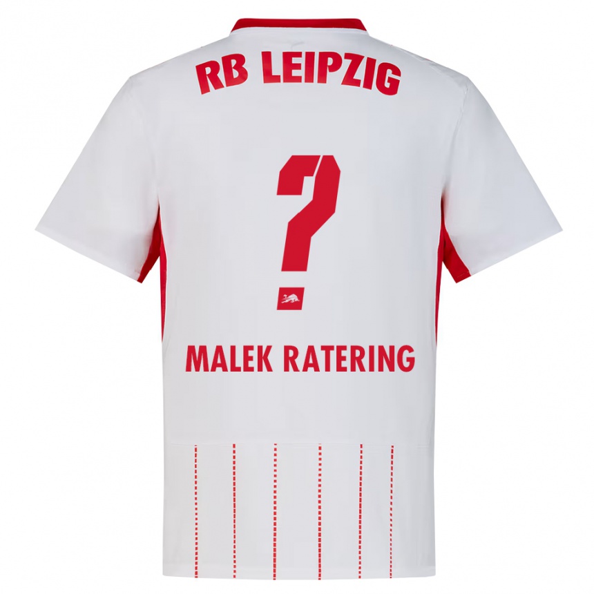 נשים כדורגל Jakob Malek Ratering #0 אדום לבן צהוב ג'רזי ביתית 2026/27
