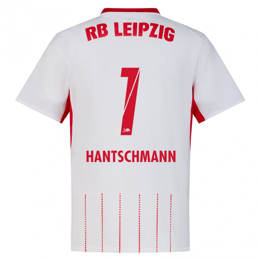 נשים כדורגל Franz Hantschmann #1 אדום לבן צהוב ג'רזי ביתית 2026/27