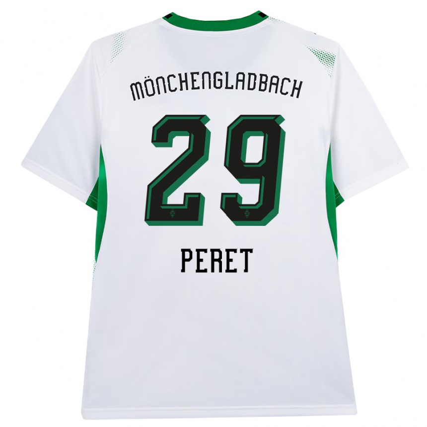 נשים כדורגל Jakub Peret #29 לבן שחור ירוק ג'רזי ביתית 2026/27