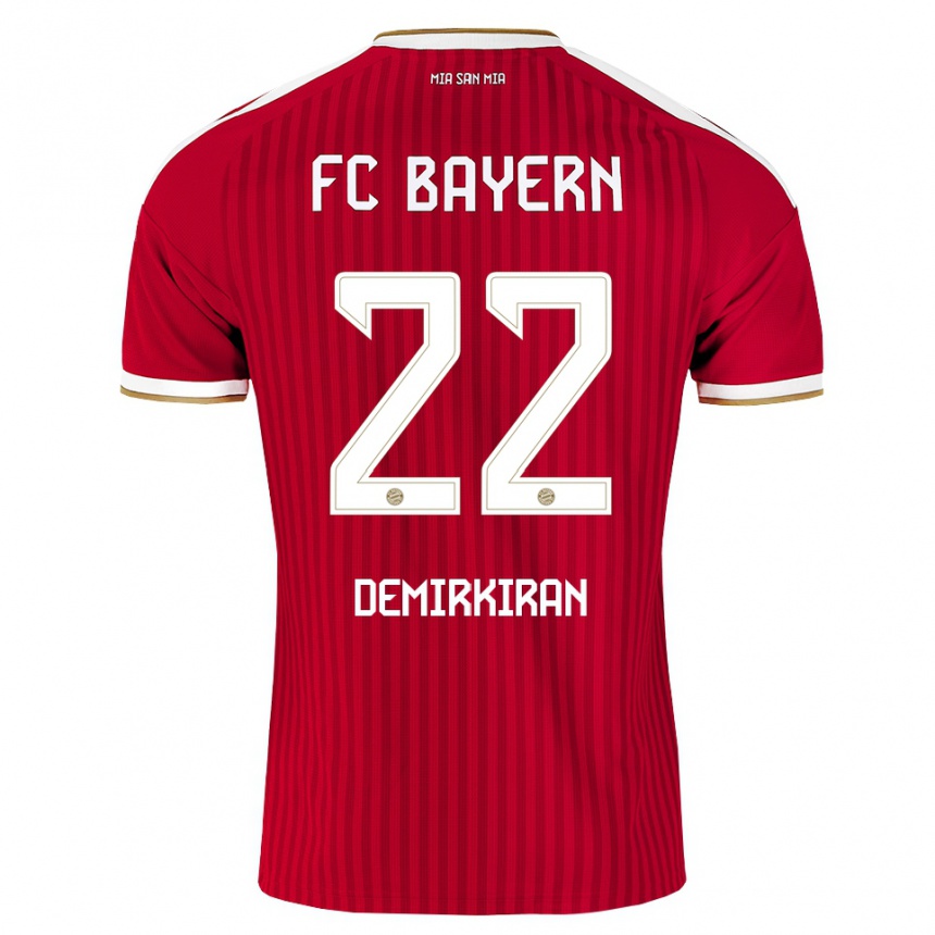 נשים כדורגל אדיז דמירקירן #22 אדום לבן כחול ג'רזי ביתית 2026/27