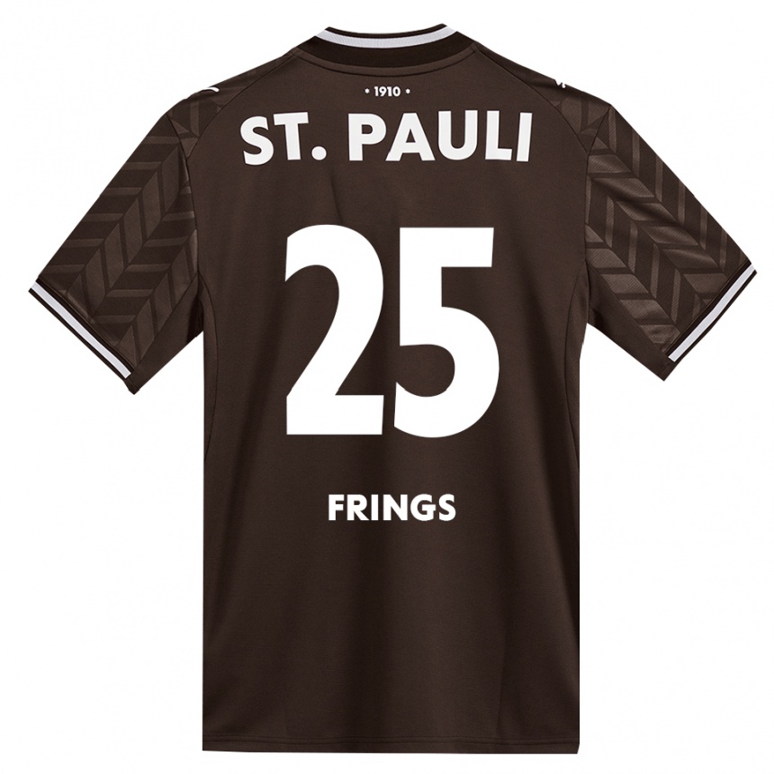 נשים כדורגל Emma Frings #25 קפה לבן ג'רזי ביתית 2026/27 נשים כדורגל Emma Frings #25 קפה לבן ג'רזי ביתית 2026/27