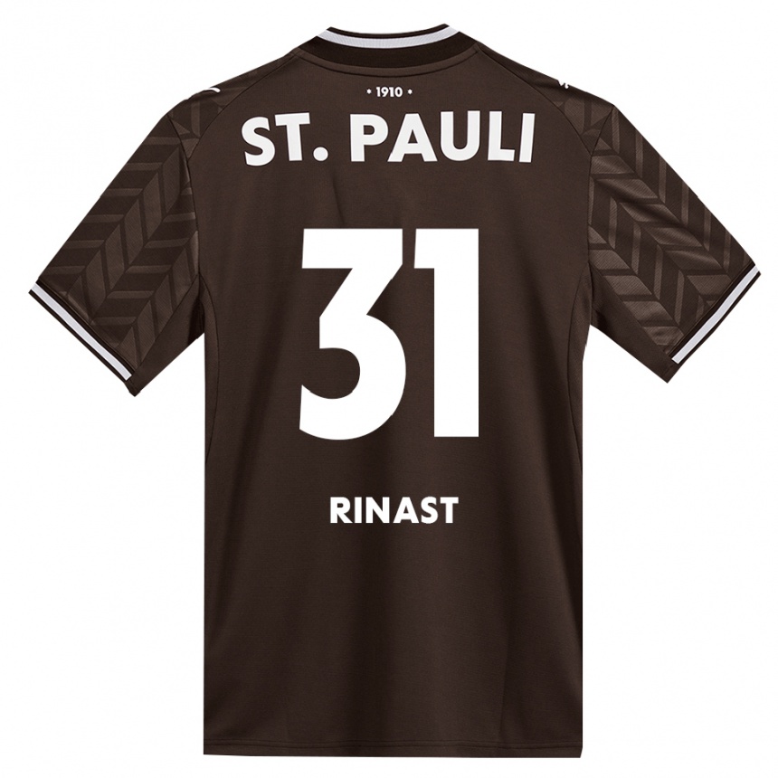 נשים כדורגל Rachel Rinast #31 קפה לבן ג'רזי ביתית 2026/27