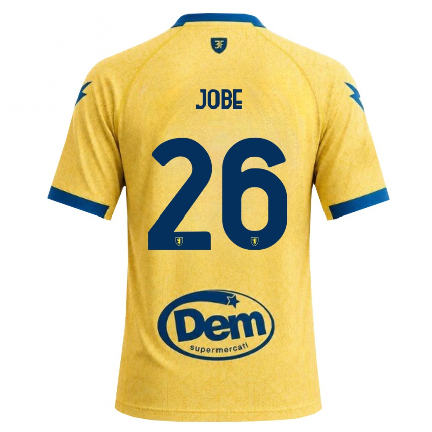 נשים כדורגל Amadou Jobe #26 חאקי שחור כחול ג'רזי ביתית 2026/27