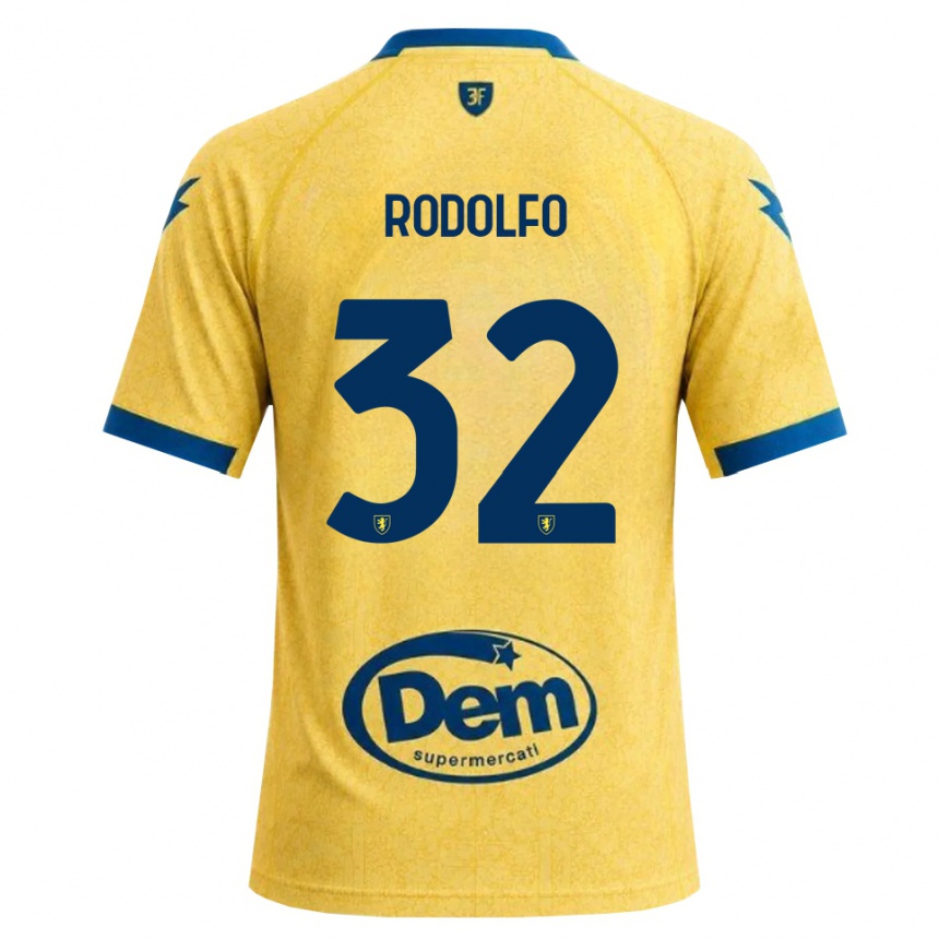 נשים כדורגל Luca Rodolfo #32 חאקי שחור כחול ג'רזי ביתית 2026/27
