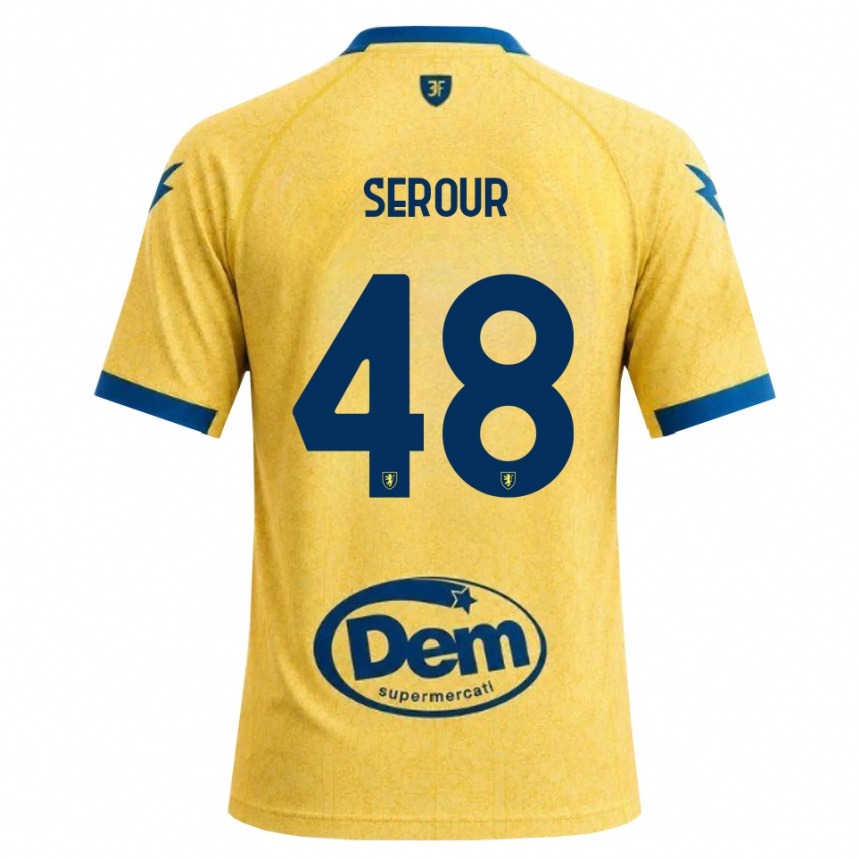 נשים כדורגל Mohamed Serour #48 חאקי שחור כחול ג'רזי ביתית 2026/27