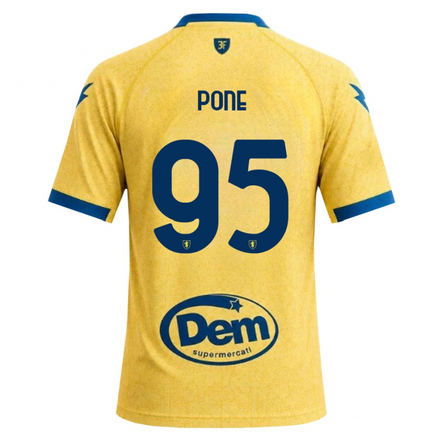 נשים כדורגל Cristian Pone #95 חאקי שחור כחול ג'רזי ביתית 2026/27