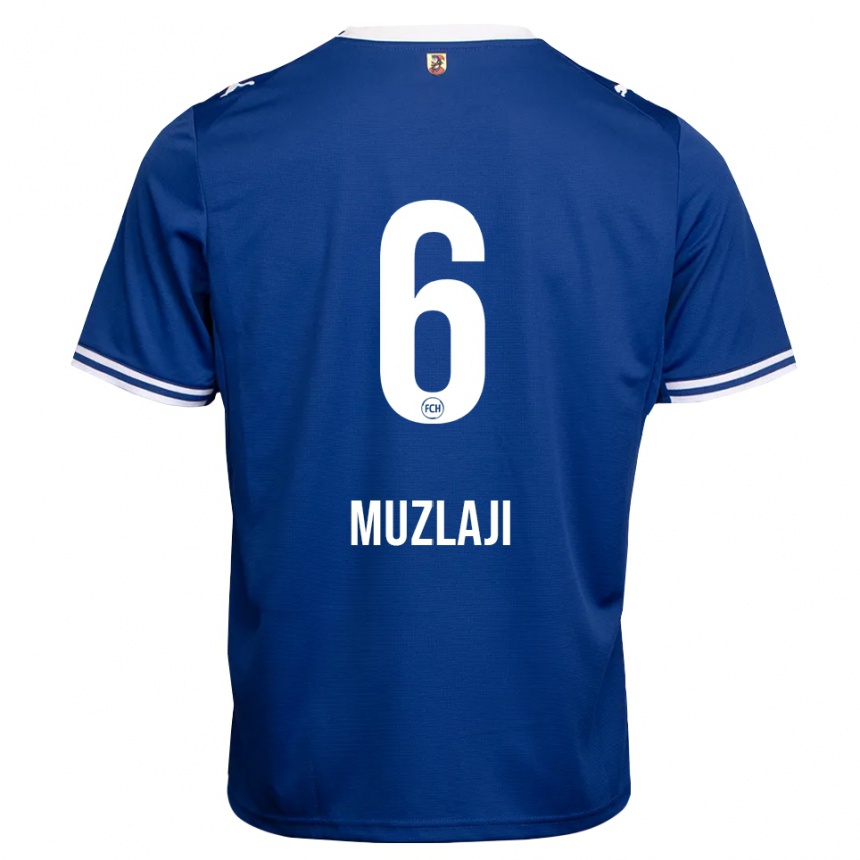 נשים כדורגל Saleem Muzlaji #6 כחול מלכותי לבן הרחק ג'רזי 2026/27
