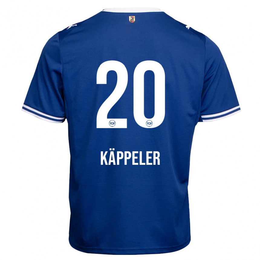 נשים כדורגל Lina Käppeler #20 כחול מלכותי לבן הרחק ג'רזי 2026/27