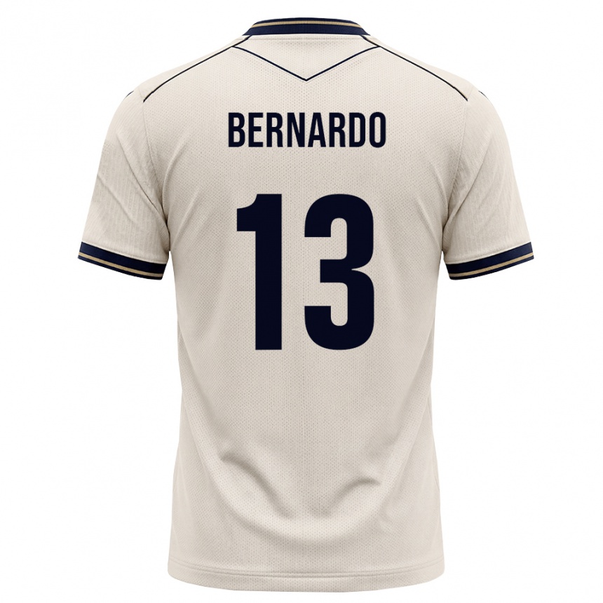 נשים כדורגל Bernardo #13 לבן מבריק כחול דיו הרחק ג'רזי 2026/27