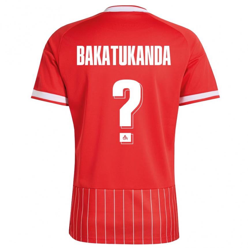 נשים כדורגל Elias Bakatukanda #0 ירוק אדום לבן הרחק ג'רזי 2026/27