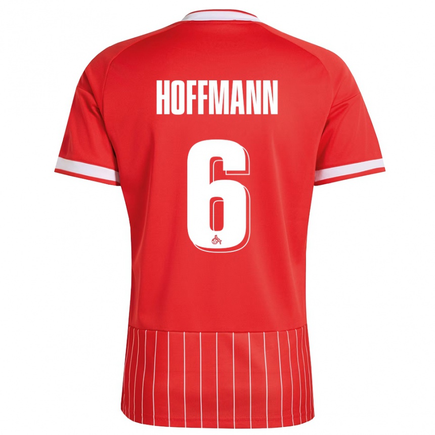 נשים כדורגל Niklas Hoffmann #6 ירוק אדום לבן הרחק ג'רזי 2026/27
