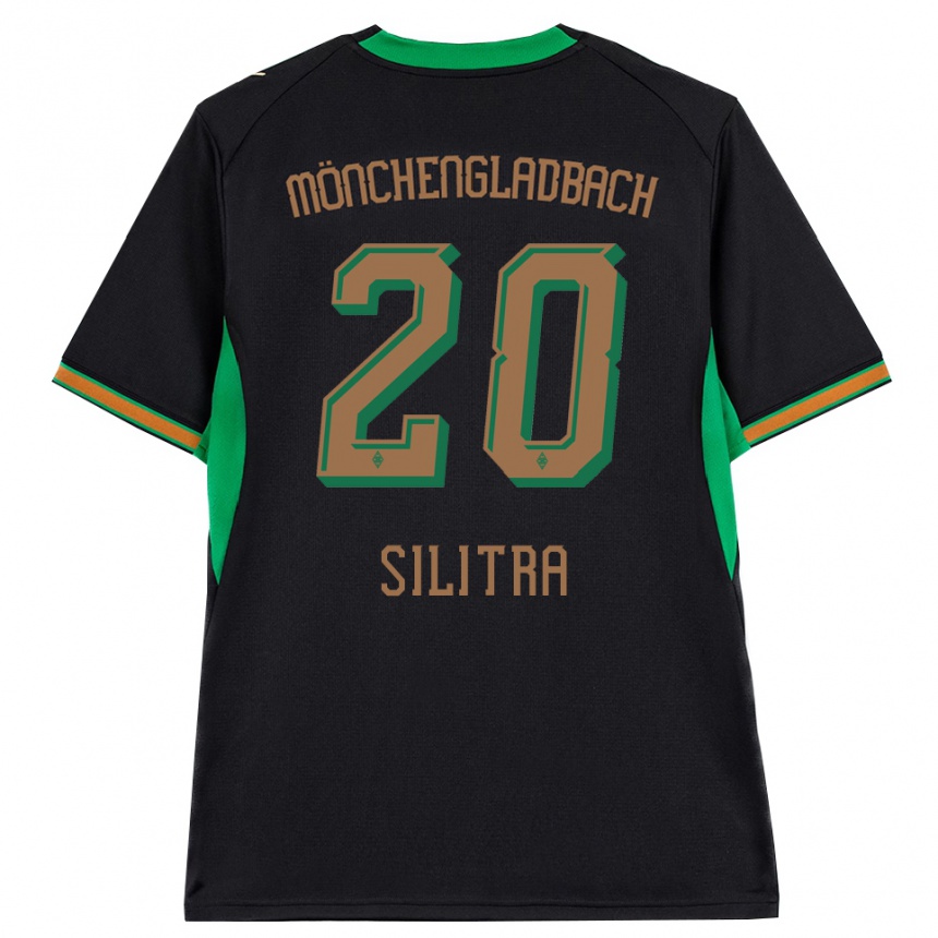 נשים כדורגל Rareș Silitră #20 שחור כתום ירוק חום הרחק ג'רזי 2026/27
