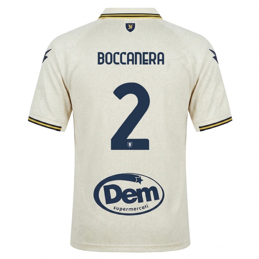 נשים כדורגל Alessio Boccanera #2 תחרה ישנה צהוב שחור הרחק ג'רזי 2026/27 נשים כדורגל Alessio Boccanera #2 תחרה ישנה צהוב שחור הרחק ג'רזי 2026/27